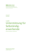 Unterstützung für Selbständigerwerbende