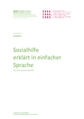 Sozialhilfe erklärt in einfacher Sprache